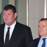James Packer and John Alexander  his long time loyal lieutenant.