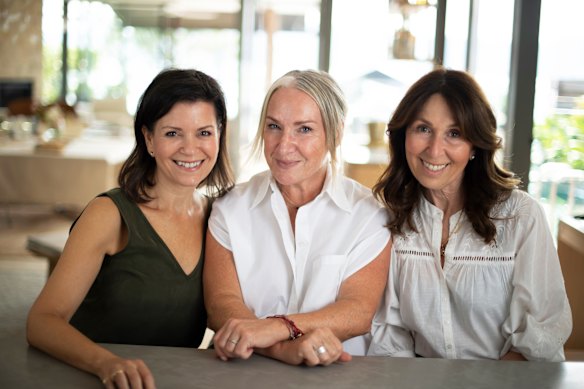 Left to right: Merelyn Chalmers, Lisa Goldberg and Natanya Eskin.