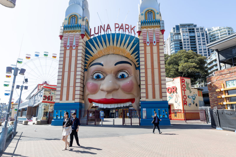 Sydney landmark Luna Park hits the market