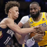 Brush with royalty: Daniels and his run-in with LeBron