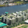 An artist’s impression of the proposed athletes’ village for the 2032 Brisbane Olympic Games.