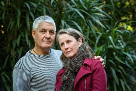 “My world collapsed”: Mark and Yvonne Geraets have struggled with feelings of embarassment and guilt since being scammed.