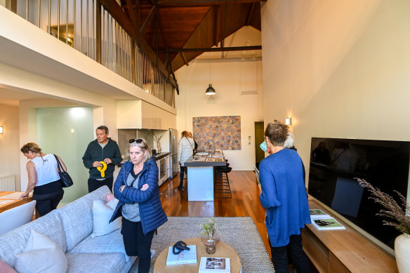 St Bede’s Church in Elwood was renovated to house four stylish apartments.