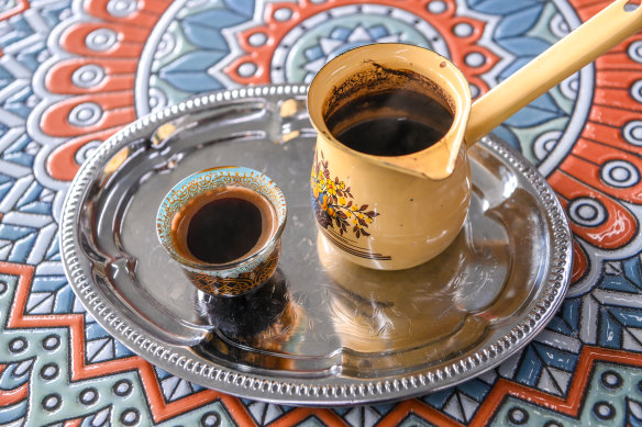 Lebanese coffee.