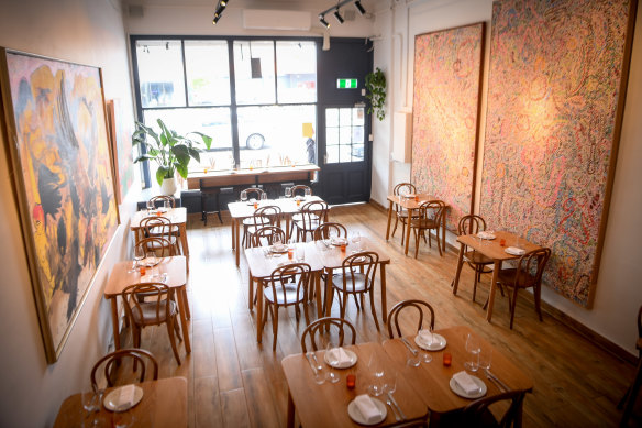 Lene’s light-filled dining room.