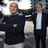 Robert Pradolin (left) and Dan McKenna (right) from Housing All Australians.
