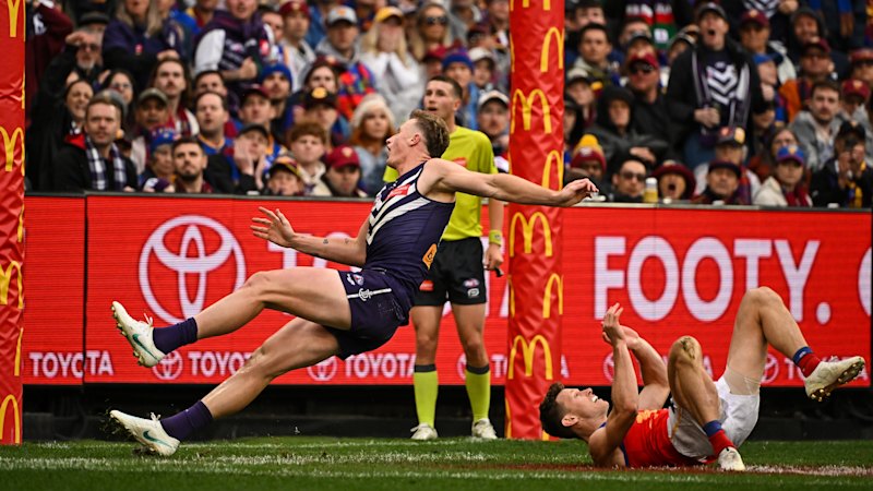 This Lion pulled off the tackle of the grand final, but he barely remembers it