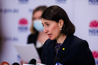 NSW Premier Gladys Berejiklian.