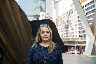 Hannah Bird, 35, is an accountant working in the CBD and living in a shared house in Newtown. 