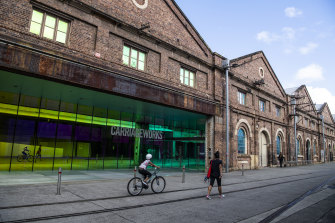 The multi-arts venue in the historic Eveleigh rail yards entered voluntary administration on Monday.