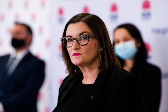 NSW Education Minister Sarah Mitchell.