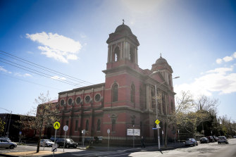 The Catholic church's modern Corpus Christi seminary, in Carlton.