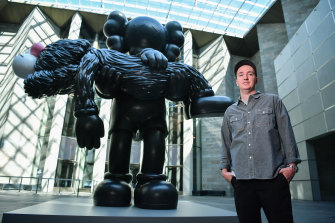 Strangely Compelling Works Draw On Pop Culture For Ngv S New Kaws