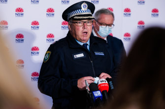NSW Police Deputy Commissioner Gary Worboys. 