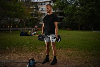 Sydney personal trainer Matt Cook: Just because gyms are reopening doesn’t mean we have to abandon our lockdown workouts.