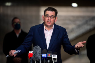 Premier Daniel Andrews reintroduced the no-entry border policy used over the New Year’s period.