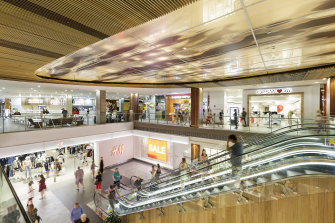 Wollongong Central is a 55,000 sq m shopping mall on a  4.2 hectare site.