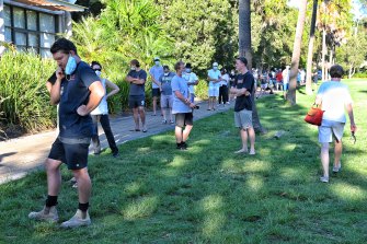 Residents are heeding the call to get tested.