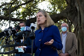 NSW Chief Health Officer Dr Kerry Chant today.