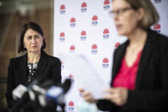 Premier Gladys Berejiklian said NSW was trying to strike the right balance with COVID advice. 