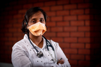 Dr Michelle Ananda-Rajah, infectious diseases specialist is among a number of doctors raising concerns about high rates of healthcare infections and access to protective equipment.