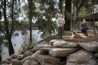 Megan Hanckel owns Down by the Hawkesbury, a private property that lists camping spots on HipCamp, a website that connects campers with sites on private properties across Australia. 