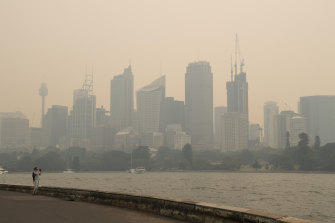 Pollution levels sydney