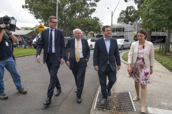 Former prime minister John Howard has endorsed Treasurer Dominic Perrottet for premier. 