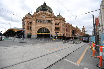 Joe Armao’s shot of Melbourne’s Flinders Street station.