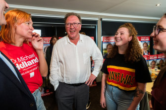 Labor candidate in Bega Dr Michael Holland is on track to win the South Coast seat from the Liberals.