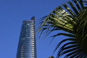 Crown’s Barangaroo development, but not its gaming facilities, opened late last year. 
