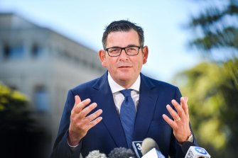 Victorian Premier Daniel Andrews.