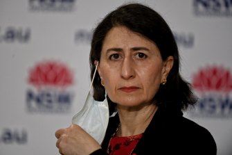 NSW Premier Gladys Berejiklian.