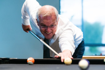 Prime Minister Scott Morrison visited a retirement village in the marginal Victorian seat of Corangamite today.