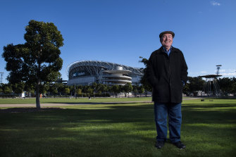 "Pop's City": Sydney Olympics mastermind David Richmond at Cathy Freeman Park.