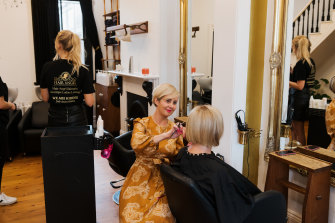 Deborah Bradshaw, the owner of Hair Angel in Balmain, said salon owners are struggling to recruit.