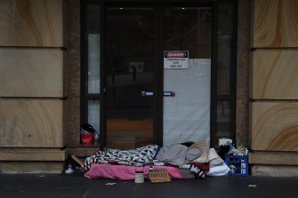 Rough sleeping is just one aspect of homelessness.  