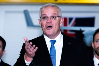 Scott Morrison said he could answer questions how he liked.