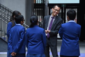Maths teacher Eddie Woo recommends the kind of hands-on experience participants gain in Teenage Boss.