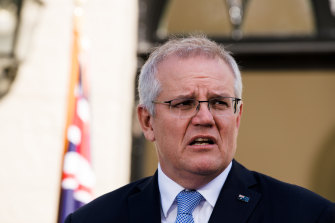 Prime Minister Scott Morrison.