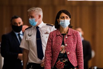 NSW Premier Gladys Berejiklian on Friday.