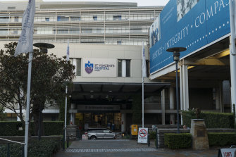 St Vincent’s Hospital in Darlinghurst.