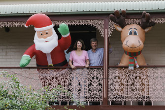 Jill and Joachim Osthoff, from Elanora Heights on Sydney's northern beaches,  won’t be with their family this Christmas.