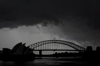 Sydneysiders should expect showers and storms on and off this week and next.