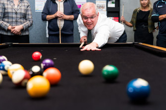 Prime Minister Scott Morrison visited a retirement village in the seat of Corangamite this afternoon.