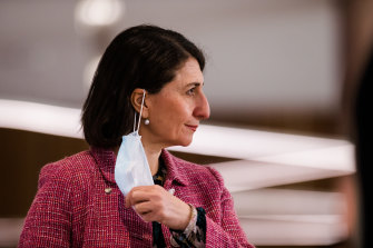 NSW Premier Gladys Berejiklian on Friday.