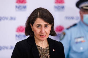 “You cannot get the virus if you do not have contact with other people”: Premier Gladys Berejiklian on Wednesday. 