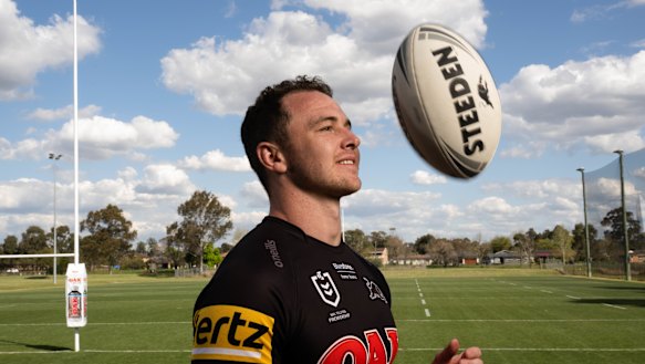 Penrith Panthers fullback Dylan Edwards.