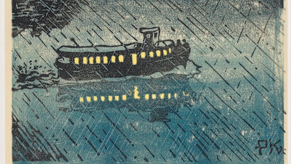 Mackerel Beach, a winter’s tale, by Peter Kingston.