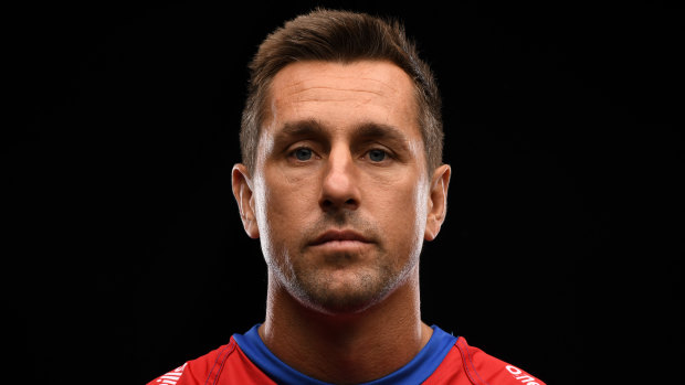 Newcastle Knights halfback Mitchell Pearce.